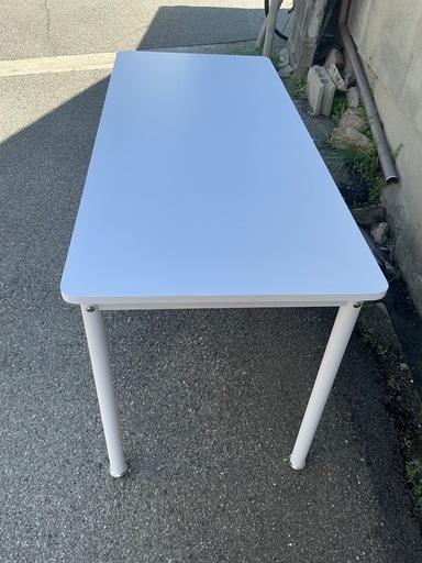 【早い者勝ち】山善 フリースタイルデスク 幅140cm ホワイト MFD-1460R 配送・下取り等の相談可