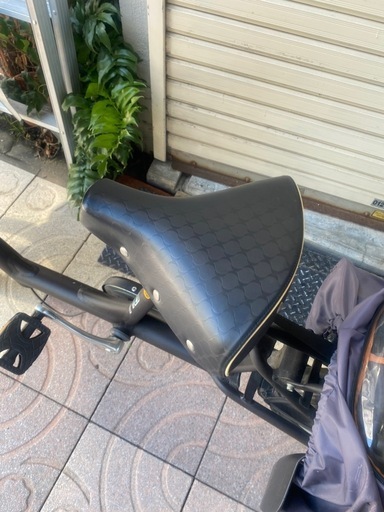 子乗せ自転車 ブリヂストン Angelino petite 前後チャイルドシート付き