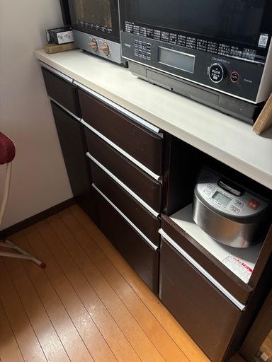 【処分品】ニトリ食器棚120cm