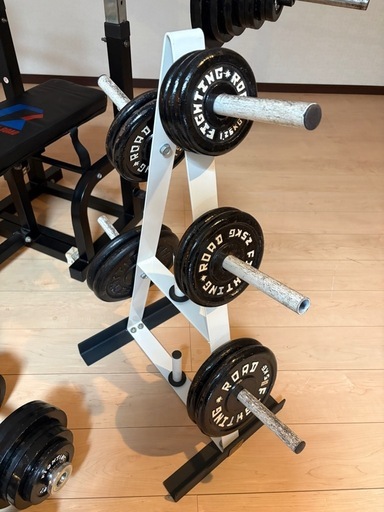 FightingRoad ベンチプレス、ダンベルセット 総重量177.5kg