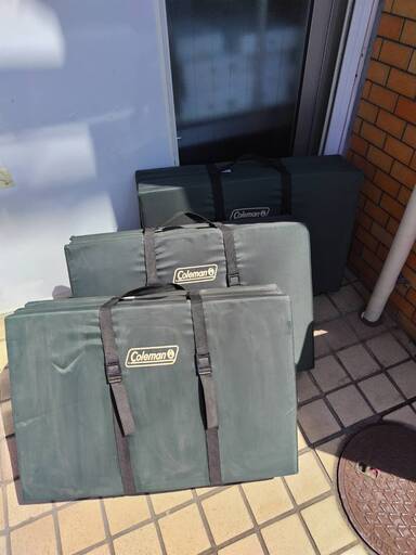 Coleman フォールディングマット 3個セット！