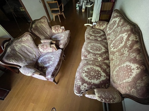 カリモクのソファーセット