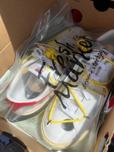 【川口限定　新品】オフホワイト×NIKE