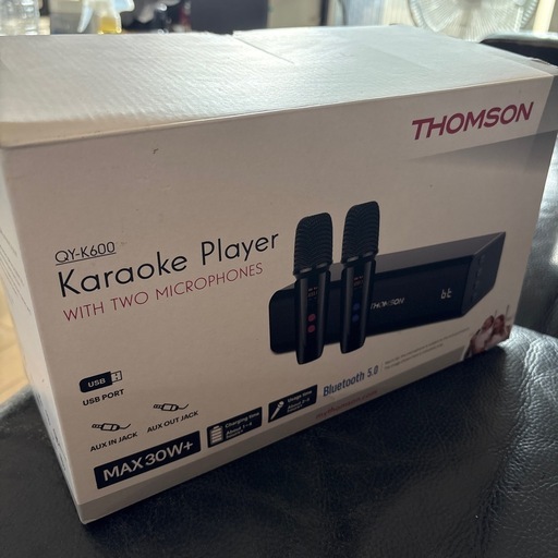 THOMSON ポータブルカラオケ機