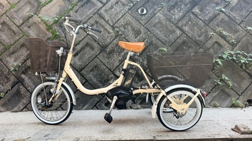 ヤマハパスワゴン電動アシスト自転車バッテリー12.8ah (中古)