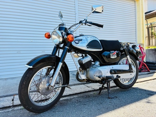 【自賠責R12.1月まで】カワサキ/B1 125cc 2スト　レトロ中古車