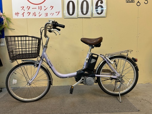006　Panasonic 電動アシスト自転車　20インチ　丁寧に整備済み　中古自転車