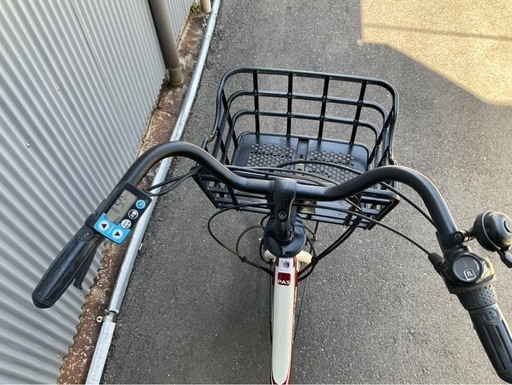 803  ヤマハ最新機種電動アシスト自転車pasBabby20インチレッド系アルミボディー