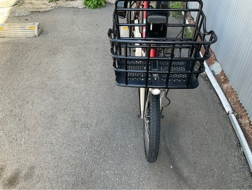 803  ヤマハ最新機種電動アシスト自転車pasBabby20インチレッド系アルミボディー