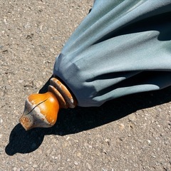 木製ガーデンパラソル　訳ありの画像