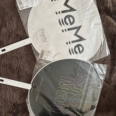 SnowMan目黒蓮うちわグッズの画像