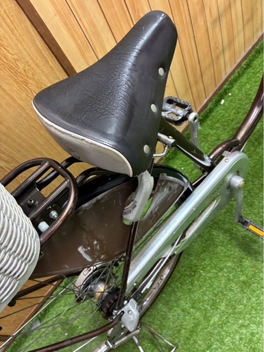BRIDGESTONE YUUVI IIユービツー26インチ 内装3段 シティサイクル　カゴ付き自転車