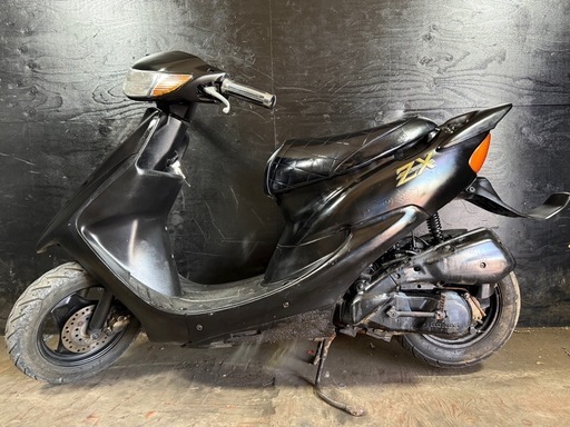 ★支払総額6.5万円★定休日なし！いつでも現車確認可能です！ ホンダ ライブディオZX仕様 マッド AF35 社外グリップ！ リアスポイラー！ フロントディスクブレーキ！ エナメルシート！ ZXエンブレム！