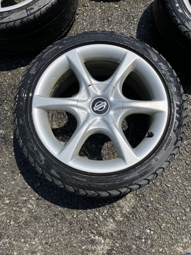 スカイラインR34純正アルミホイール