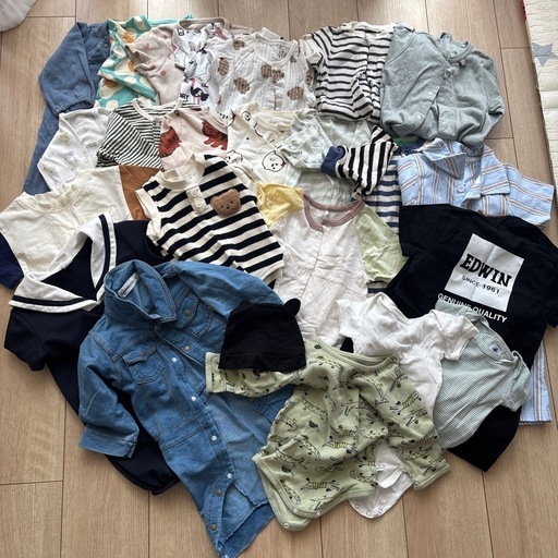 4月30日まで 値下げベビー服 70 80 まとめ (shititch) 阿波座のベビー