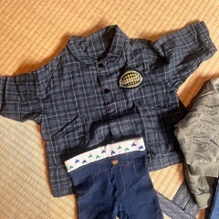 【譲渡先決定】 ③ 男の子 80cm   子供服　古着の画像