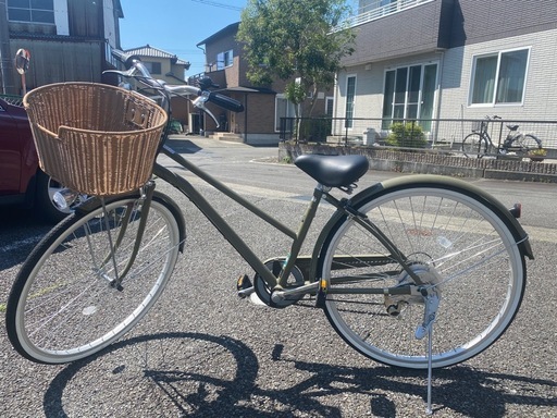 イノベーションファクトリーCITY BAA-O2 26インチ 6段変速 ダイナモライト シティサイクル 自転車