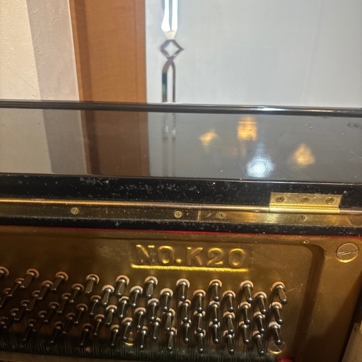 KAWAI アップライトピアノ K20 黒　引き取り限定