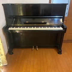 KAWAI アップライトピアノ K20 黒　引き取り限定の画像