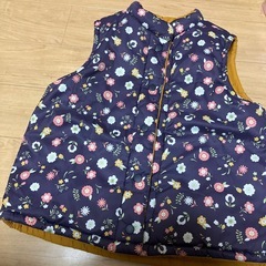 【美品】seraph　リバーシブルベスト　120の画像