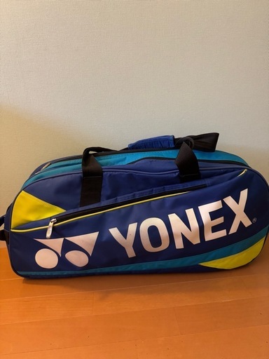 YONEX バドミントンバッグ 青黄色