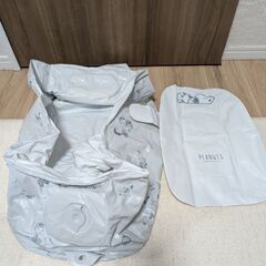 リッチェル ベビーバス スヌーピー ＋おまけ（シャンプーハット）の画像