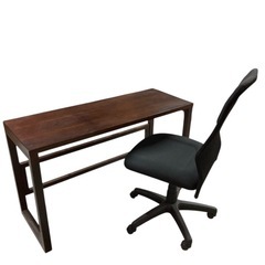 美品　机　椅子セット　机幅約120cm 奥行約45cm 高さ約72cm