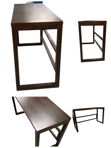 美品　机　椅子セット　机幅約120cm 奥行約45cm 高さ約72cm