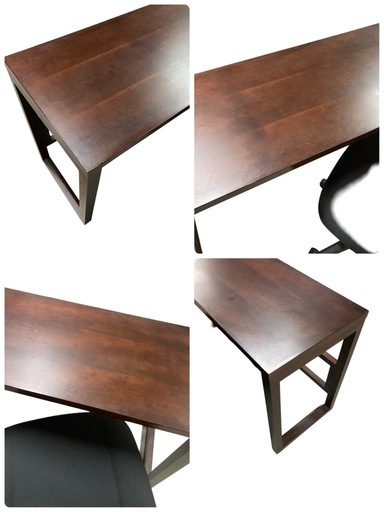 美品　机　椅子セット　机幅約120cm 奥行約45cm 高さ約72cm