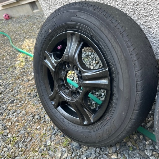 再値下げ‼️アルミホイールタイヤ付き12inch 