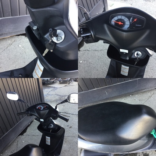 ★岐阜発　△SUZUKI　Address/V50/原付/50ccバイク/CA44A/ジャンク品　R8.4/16★