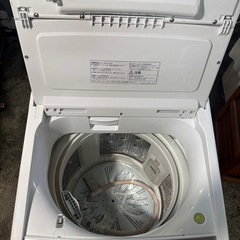 日立 全自動洗濯機 ビートウォッシュ 洗濯容量7kg 本体幅53cm 洗剤セレクト 大流量ナイアガラビート洗浄 BW-V70F W ホワイトの画像