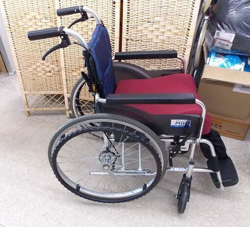 Miki 車椅子 BAL-7SP 自走/介助兼用 BALシリーズ 駆動輪22インチ 介護 補助 低座面仕様 ミキ 札幌市 西野店