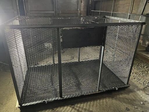 【底開き式】鉄 かご ｜道内配送OK｜解体・産廃向け｜引取歓迎