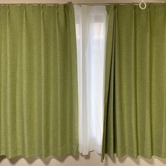 ニトリ遮光135×100の2枚セットの画像