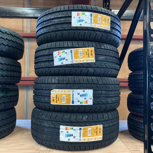 Mirage  新品タイヤ  195/50R15  セット売り  バラ売り  整備可  タイヤ  シビック ロードスター カローラ