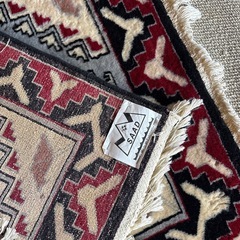 パキスタンラグ　ネイティブ　ナバホ　の画像