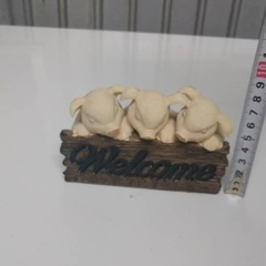 ニトリのウェルカム豚さん置物　100円　の画像
