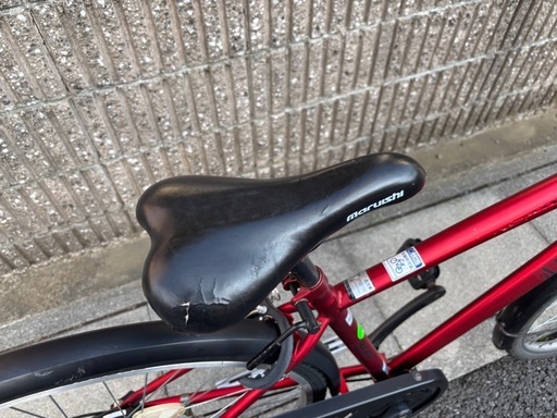 27インチ自転車　6段変速 カゴ付き