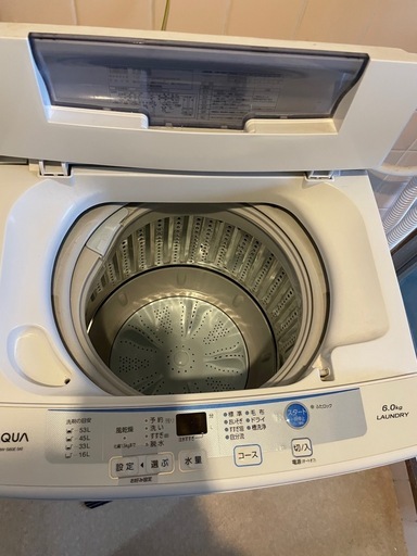 　決まりました！美品　洗濯機6キロと電子レンジ