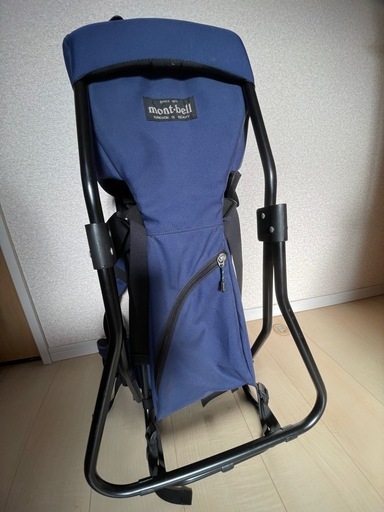 ベビーキャリア　モンベル　mont-bell　ネイビー　登山  アウトドア