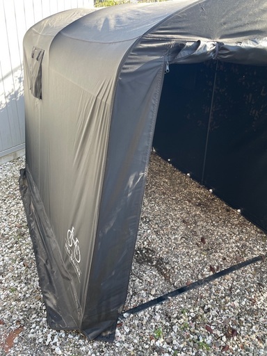 自転車、バイクサイクル小屋ガレージ！ラダー付き