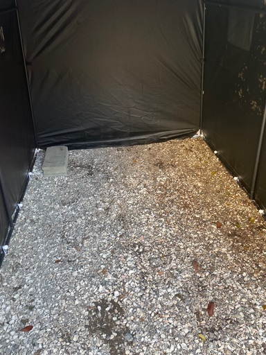 自転車、バイクサイクル小屋ガレージ！ラダー付き