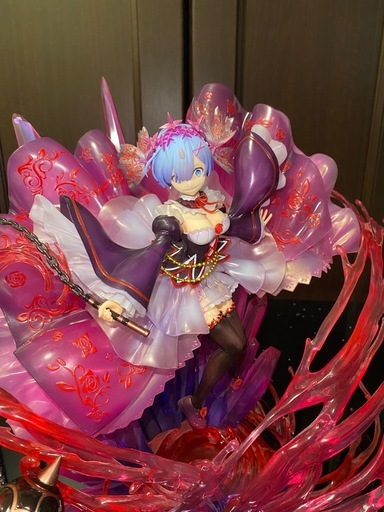 Re:ゼロ　フィギュア　鬼レム -Crystal Dress Ver-