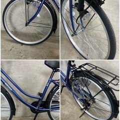 🆕新車入荷🆕軽快車 AZUSA ブルー 26インチの画像