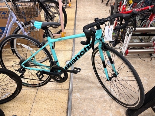 リユースマン倉敷》ビアンキBianchi700×25Cロードバイク チェレスト 