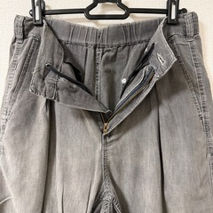 商品番号⑮ GU デニムキャロットパンツ Sサイズの画像