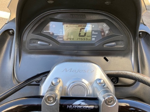 自賠責切れ　マジェスティ125 カスタム　