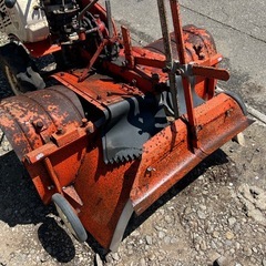 クボタ　畝形成機 丸畝　6.8馬力　マルチャー　耕運機　管理機 TX700 マルチ張り 畝立て 耕耘機 園芸 成型機 芋 甘諸 タバコ 宮崎の画像