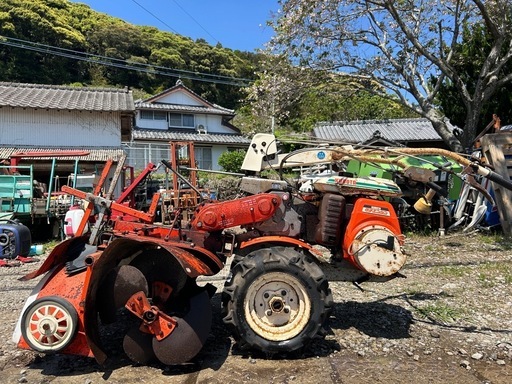 クボタ　畝形成機 丸畝　6.8馬力　マルチャー　耕運機　管理機 TX700 マルチ張り 畝立て 耕耘機 園芸 成型機 芋 甘諸 タバコ